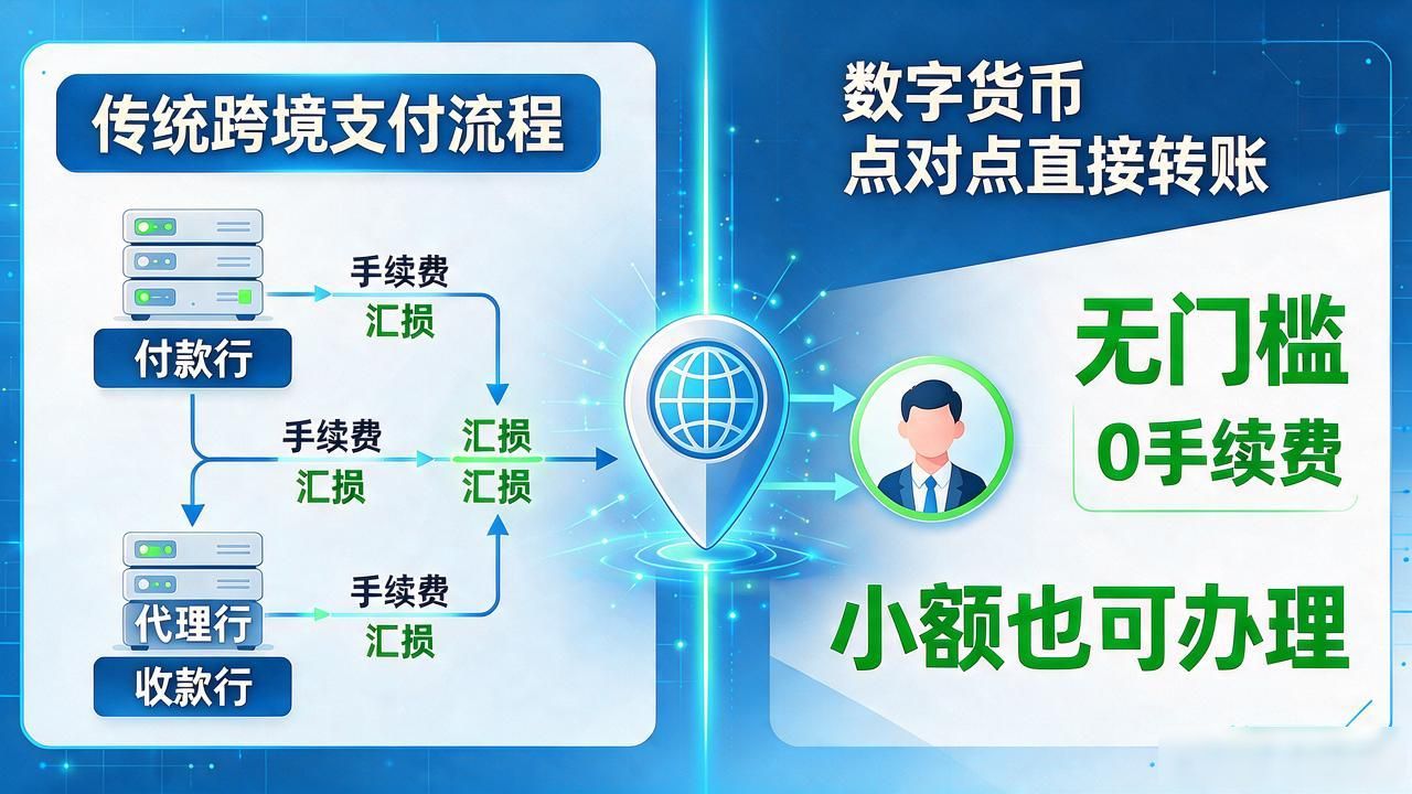 数字货币的有利之处_自托管钱包资金安全_跨境电商USDT结算手续费优势