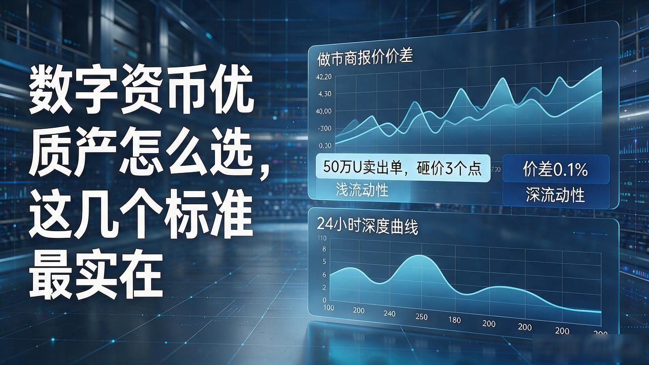 数字货币的优质资产_数字货币现金流模型分析_加密资产筛选标准