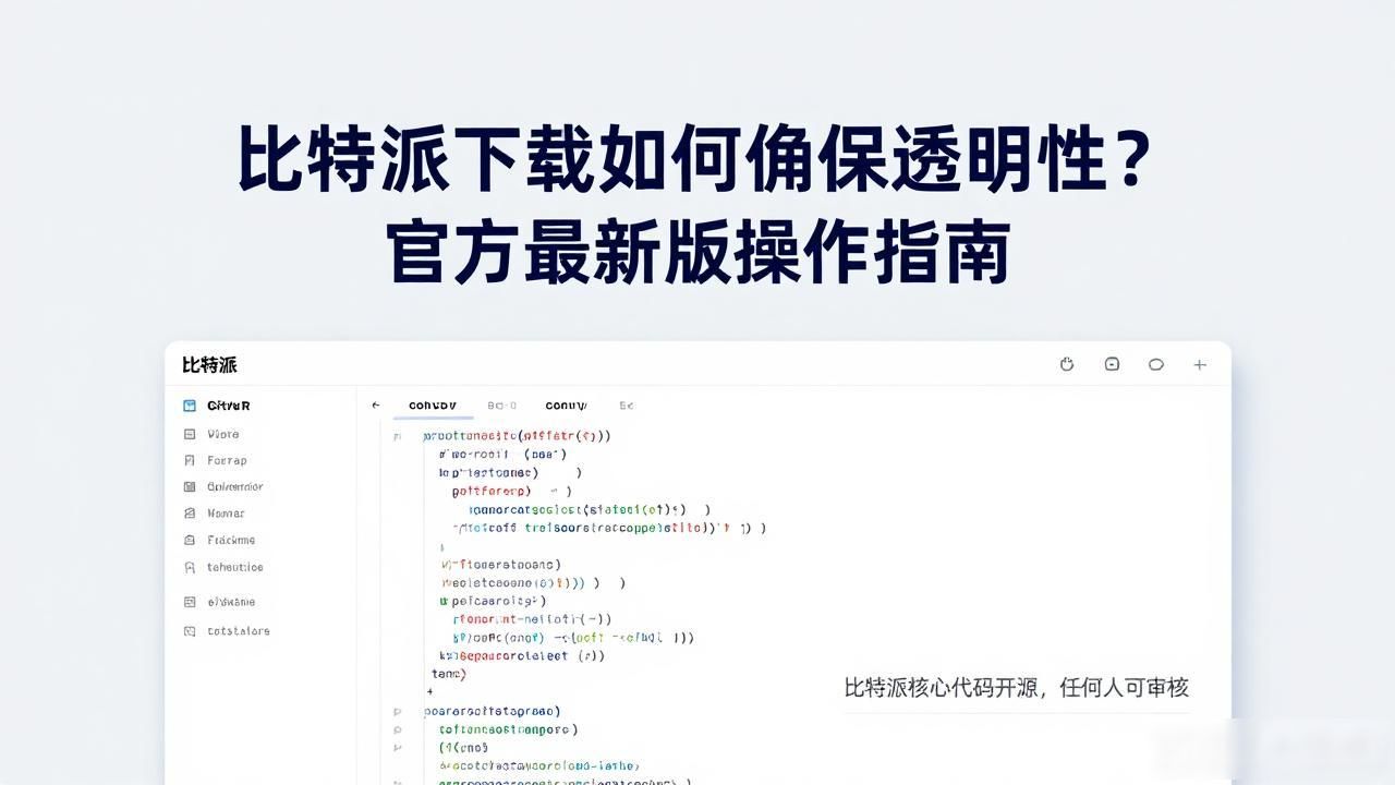 下载比特派官方版本_验证比特派哈希值_如何在比特派官方下载最新版中保证透明性？